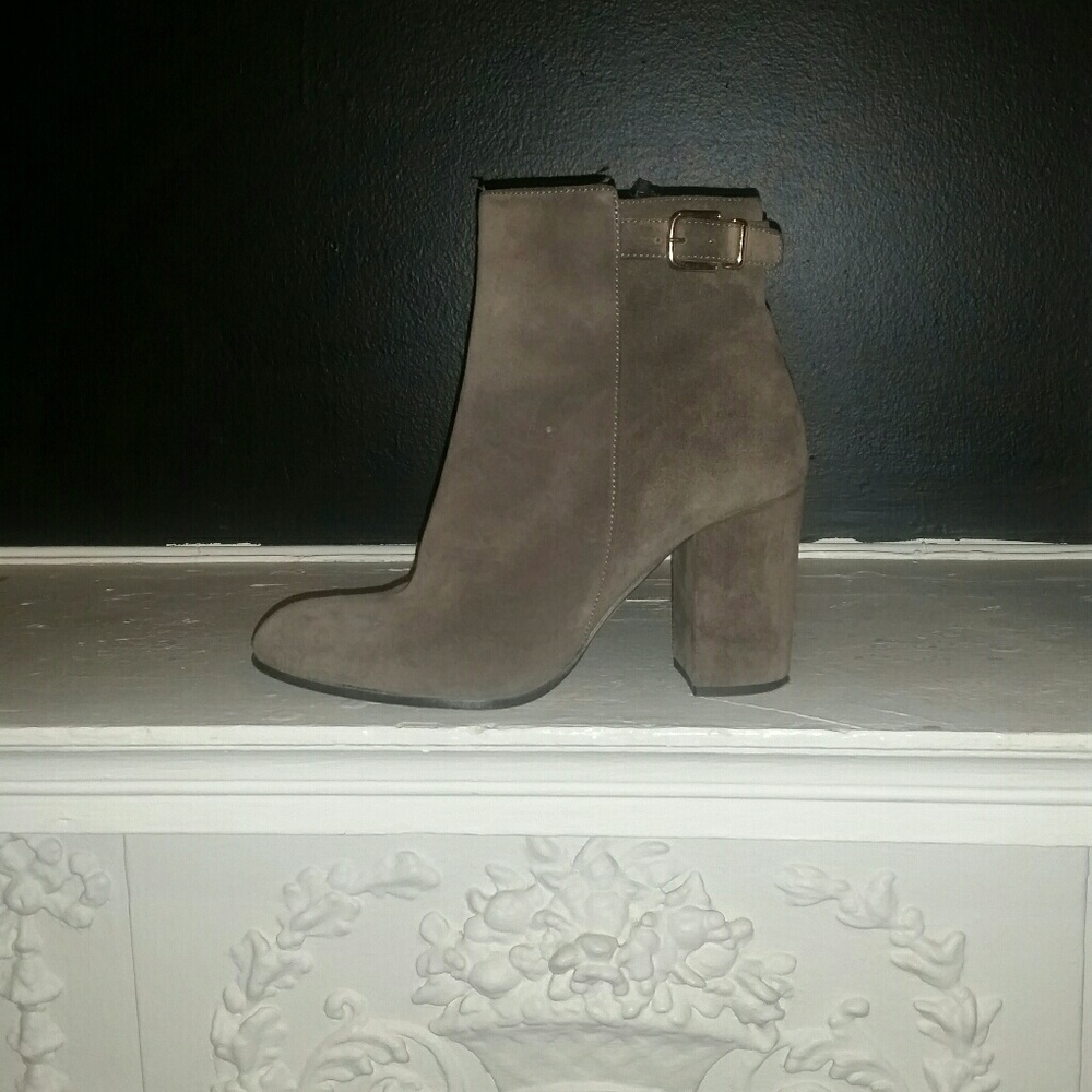 J. Crew Barrett Suede Ankle Boots - Picture 2 of 2